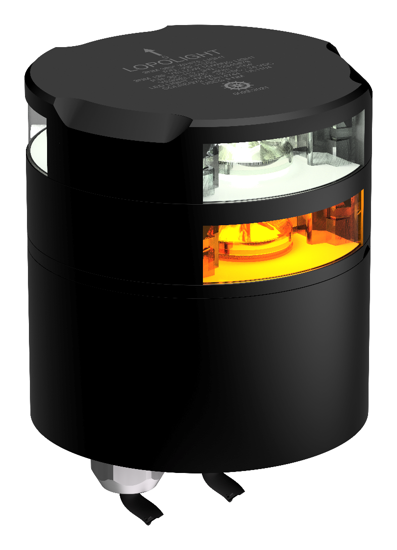 3nm Towing + 360° White, black anodized 3nm Towing + 360° White, black anodized